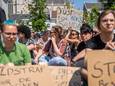 Een beeld van de actie.