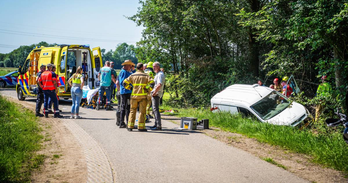Opnieuw ongeval in Laag-Keppel, traumahelikoper met mobiel medisch team geland.