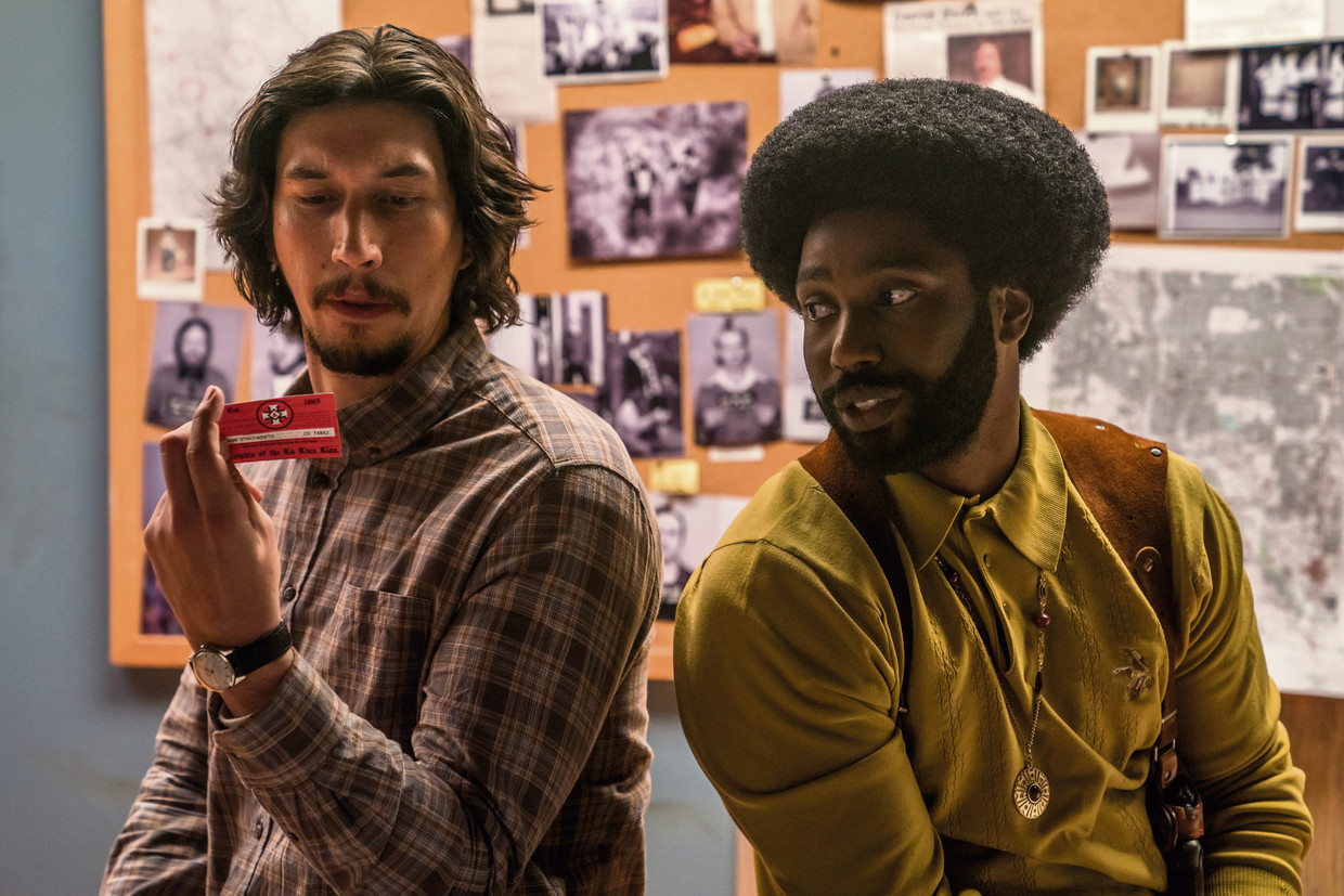 BlacKkKlansman. Beeld RV / David Lee / Focus Features