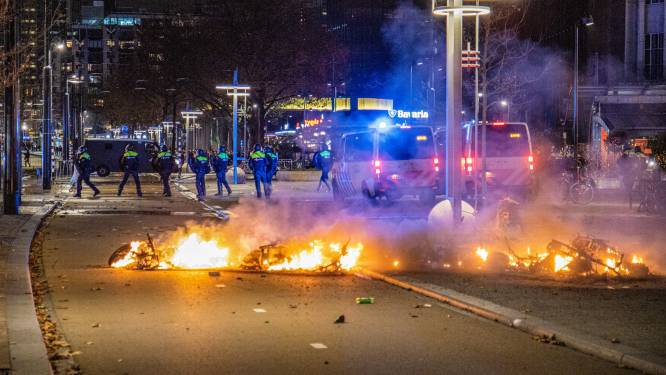 Buurlanden geschokt door rellen Rotterdam: ‘Wat is er met jouw land aan de hand’