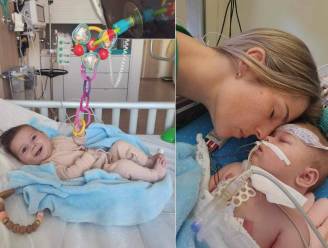 “Het zijn bange dagen. Voor een moederhart is dat erg zwaar”: baby Eleni (5 maand) herstelt in UZ Leuven na openhartoperatie