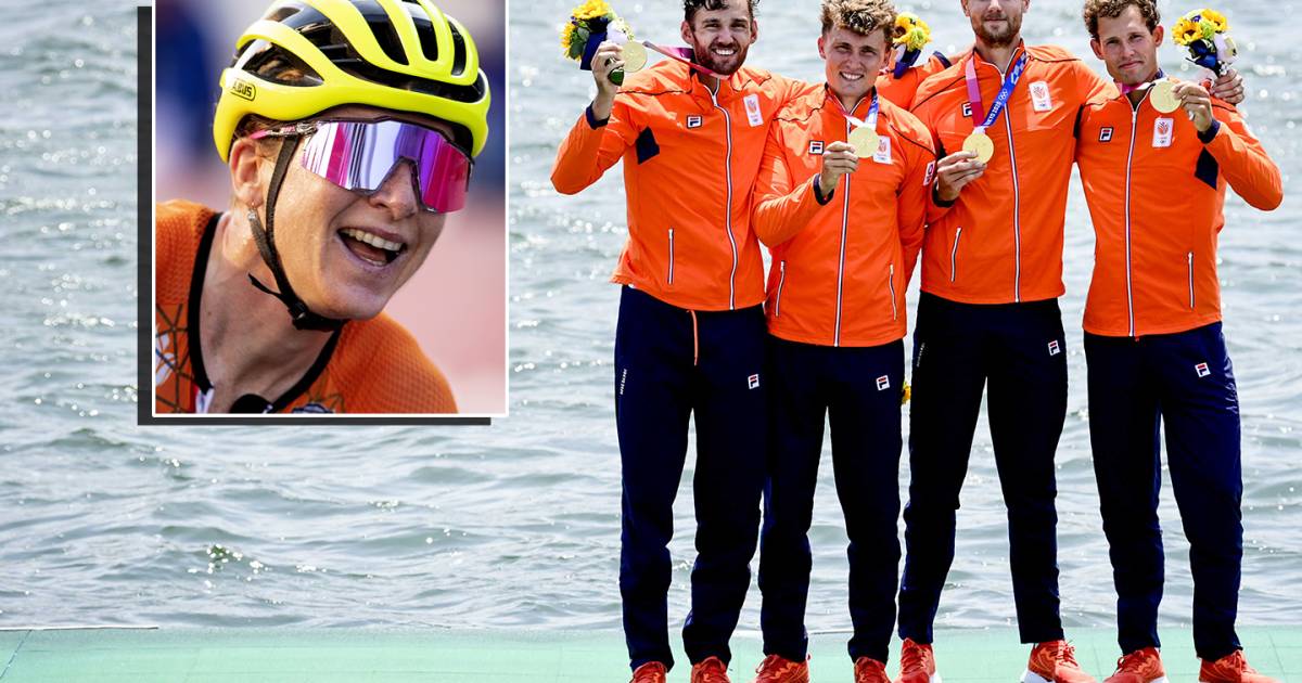 Gouden nacht Nederland: Van Vleuten en roeiers van ...