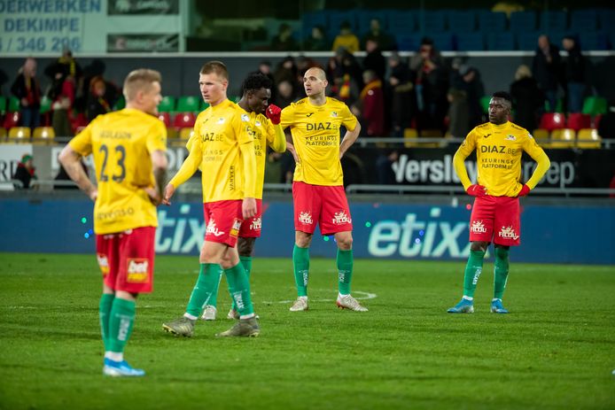 De spelers van KV Oostende.