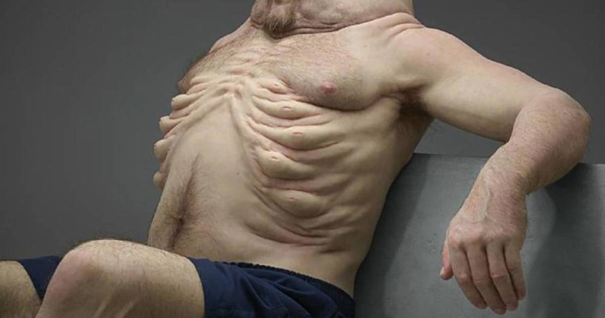 Voelde pop in ribbenkast