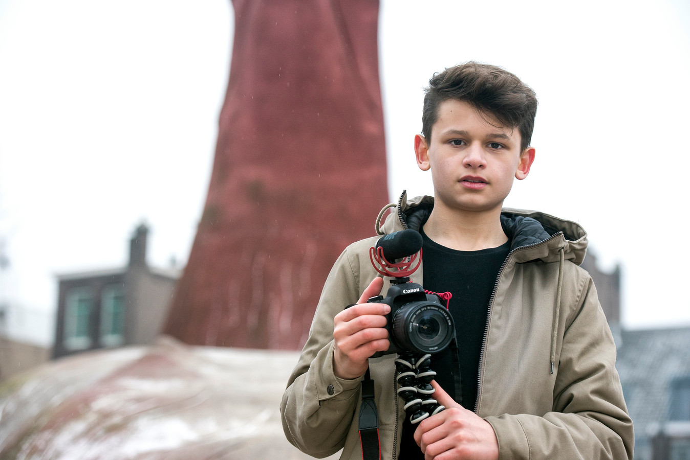 Arnhemse Mats scoort als YouTuber bij de meiden Foto AD.nl