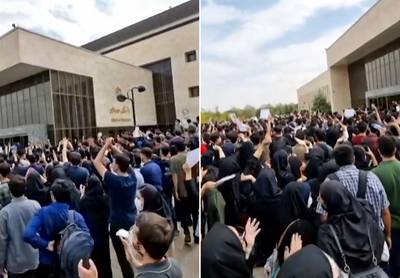 Protesten in Iran houden aan: duizenden mensen betogen aan universiteiten tegen gewelddadig politieoptreden
