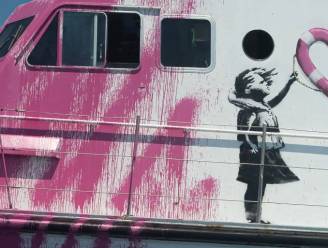 Kunstenaar Banksy financiert reddingsboot voor vluchtelingen
