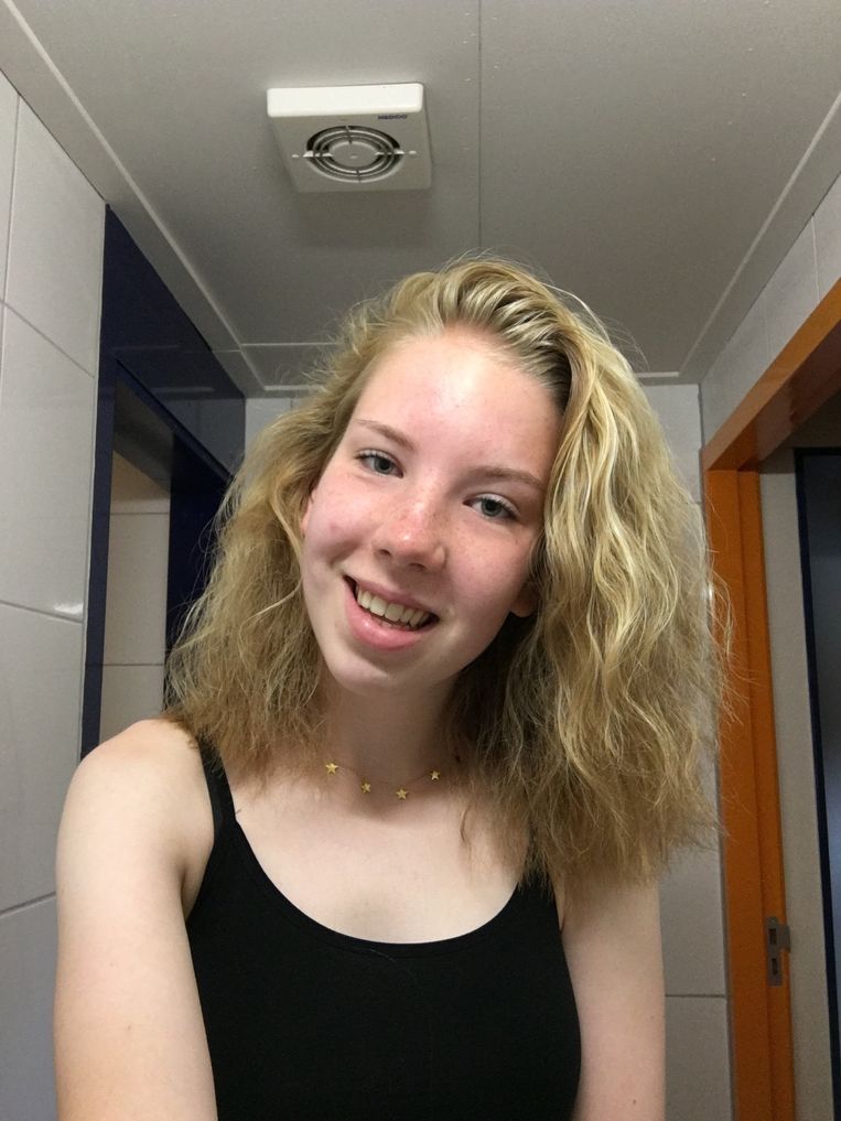 Leerling Alycia. Beeld Privéfoto