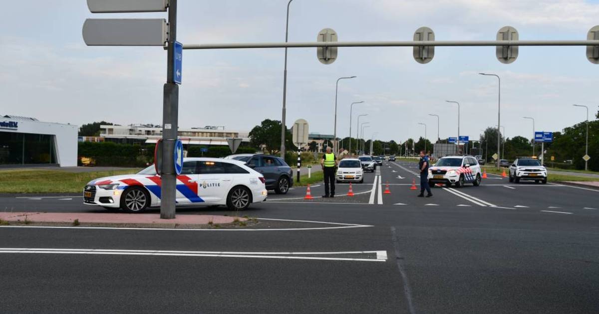 Vier gewonden bij botsing in Goes.