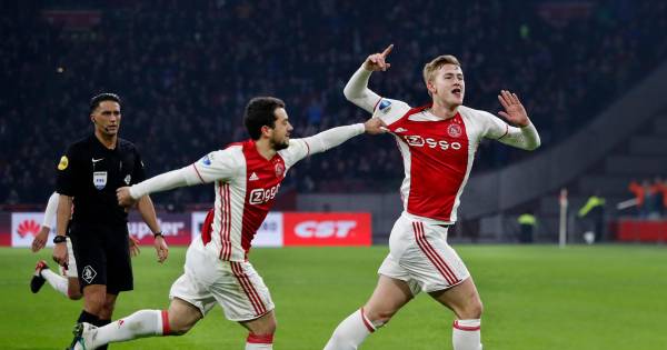 De Ligt Scoort Op Jongere Leeftijd Dan Cruijff Nederlands Voetbal Ad Nl