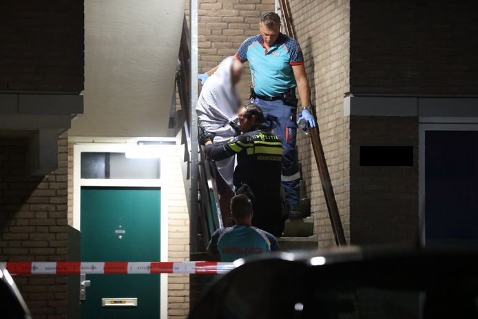De politie houdt een verdachte aan na de dodelijke steekpartij in Delft.