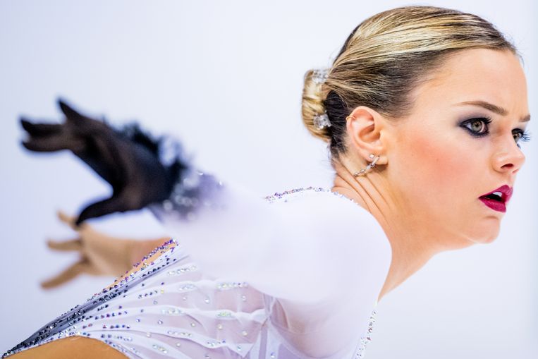 Vorig jaar won de Belgische Loena Hendrickx zilver op de WK. Beeld BELGA