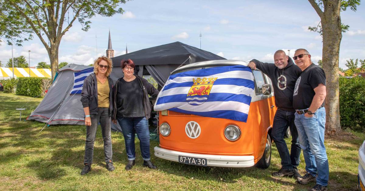 Kwadendamme is één grote camping: eerste gasten van Bluesfestival kamperen al dagen in de berm