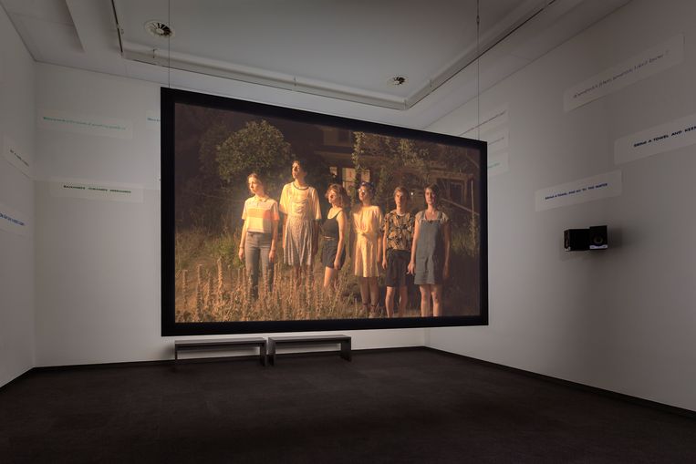 Rory Pilgrim, The Undercurrent, multimedia-installatie, 2019. Beeld Daniel Nicolas 