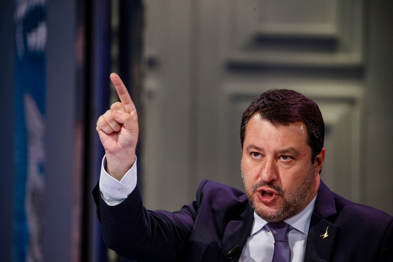 Matteo Salvini, de Italiaanse oud-minister van Binnenlandse Zaken.