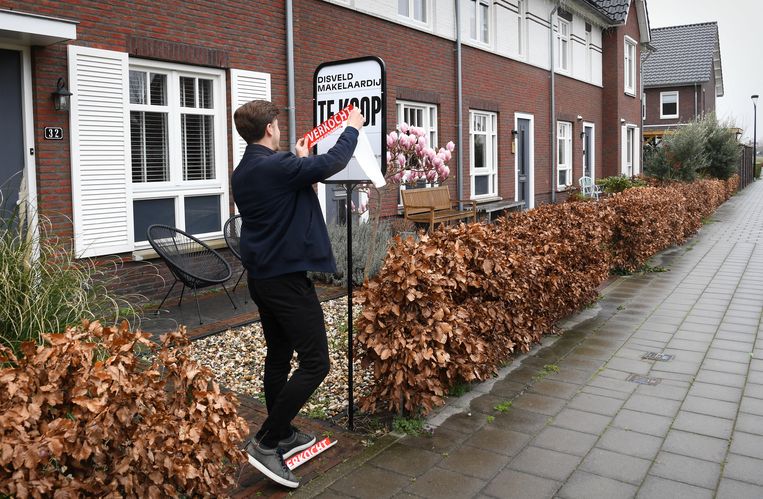 Huis verkocht in Nijmegen. Beeld Marcel van den Bergh / de Volkskrant