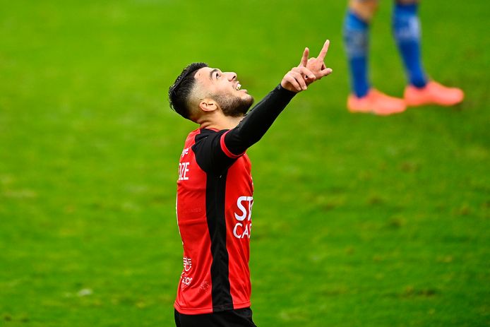 Goerges Mikautadze était en feu contre Zulte Waregem.