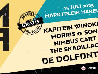 Naast De Dolfijntjes ook Kapitein Winokio op affiche eerste Marktfestival