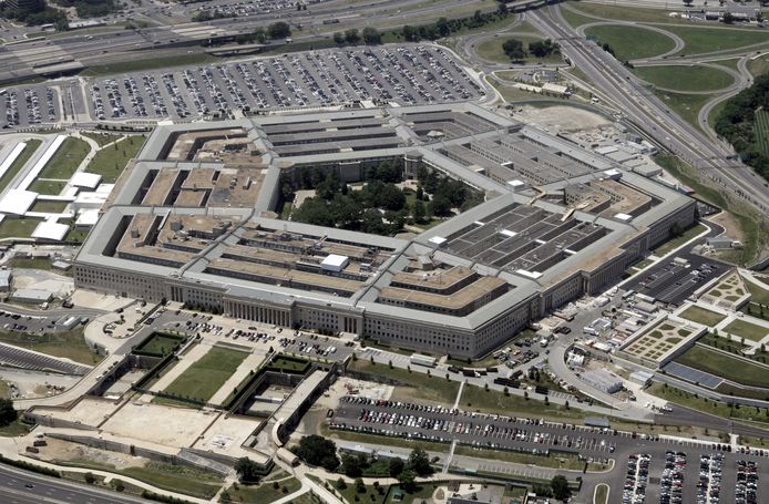 Het Pentagon, het hoofdkwartier van het Amerikaanse ministerie van Defensie.