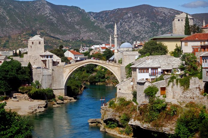 Mostar in Bosnië en Herzegovina is zeker een bezoekje waard