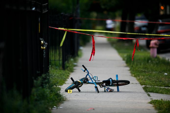 Eén van de minderjarige dodelijke slachtoffers was een jongen op de fiets.