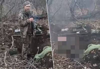 Beelden tonen vermoedelijke executie van krijgsgevangene door Russische soldaten: “Een nieuwe oorlogsmisdaad”