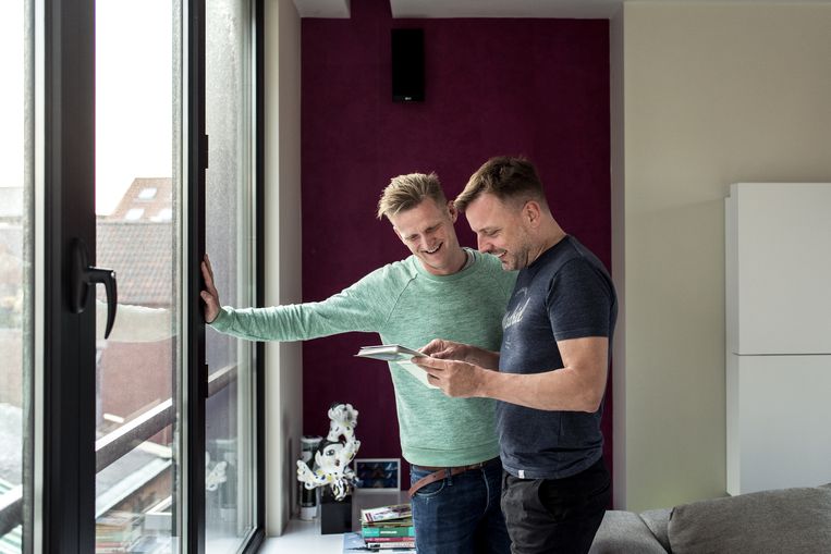 Sven Pichal En Kristof Demasure Mensen Zeggen Ons Soms Dat Het De Mooiste Kinderen Ter Wereld Zijn De Morgen