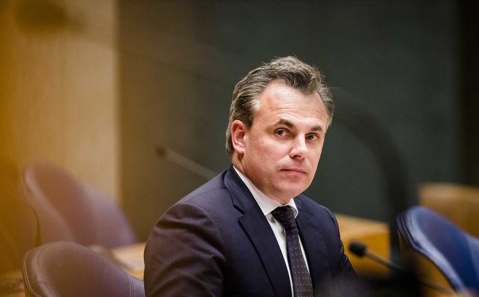 Staatssecretaris Mark Harbers van Justitie en Veiligheid (VVD)