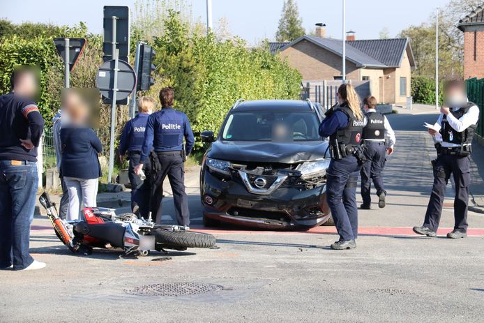 Het ongeval gebeurde op de Eegene in Schoonaarde.