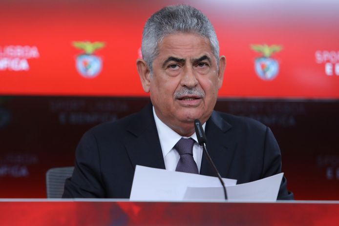Voorzitter Luis Filipe Vieira van Benfica.