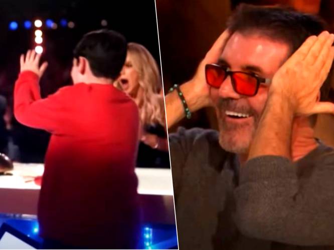 Spektakel in ‘Britain’s Got Talent’: zoon van Simon Cowell bestormt jurytafel en deelt Golden Buzzer uit