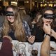 Blind eten tijdens het blind daten