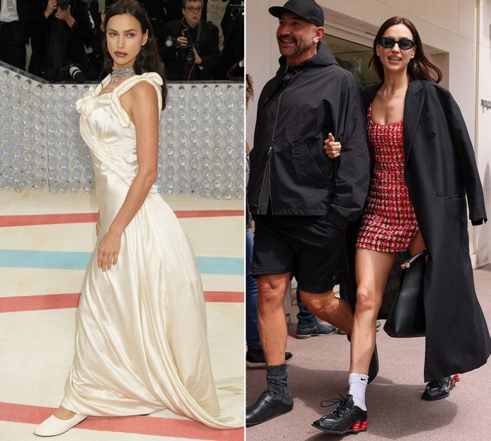 Irina Shayk fait sensation avec ses bottes tongs Les