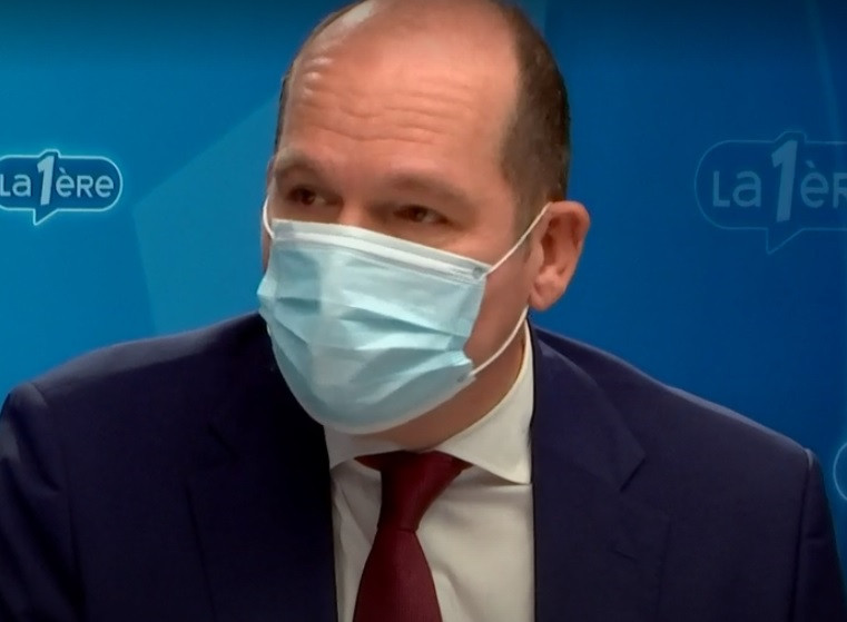 Philippe Close, bourgmestre de Bruxelles (capture d'écran).
