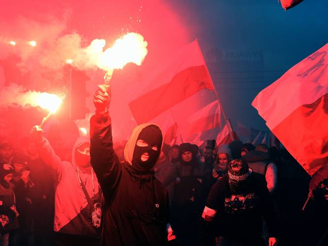 Poolse overheid verdedigt nationalistische optocht met antisemitische en islamofobe leuzen