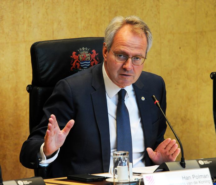 Commissaris van de koning Han Polman.