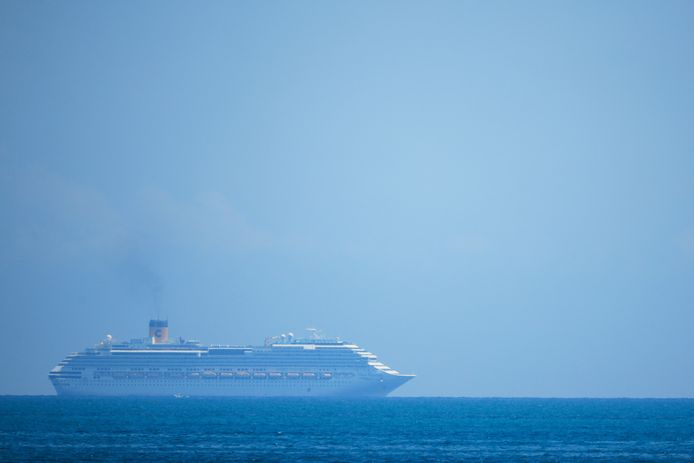 Een schip van Costa Cruises.