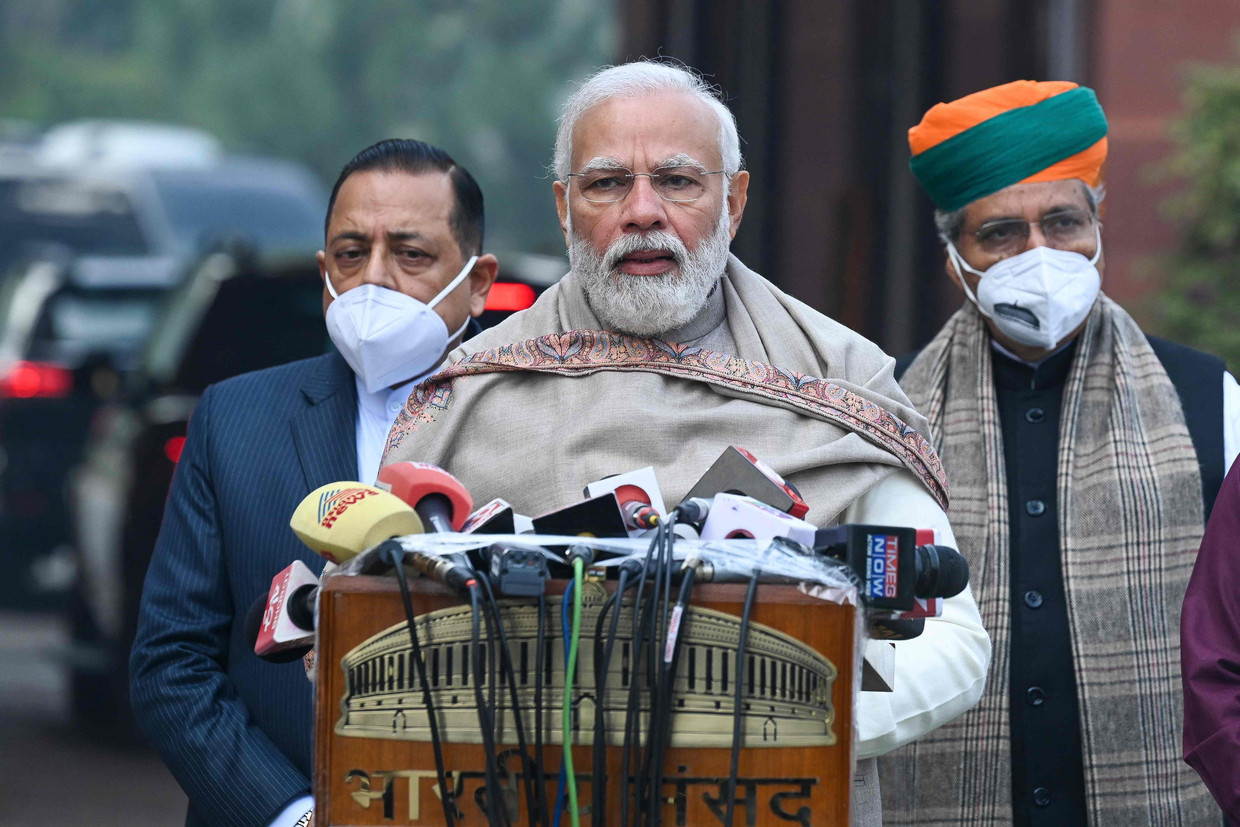 Indiaas premier Narendra Modi. Beeld AFP
