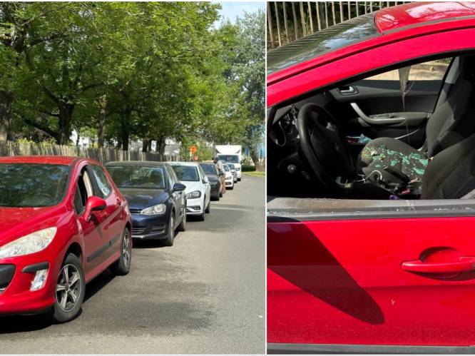 Brandweer breekt autoraam om smeulende wagen te blussen