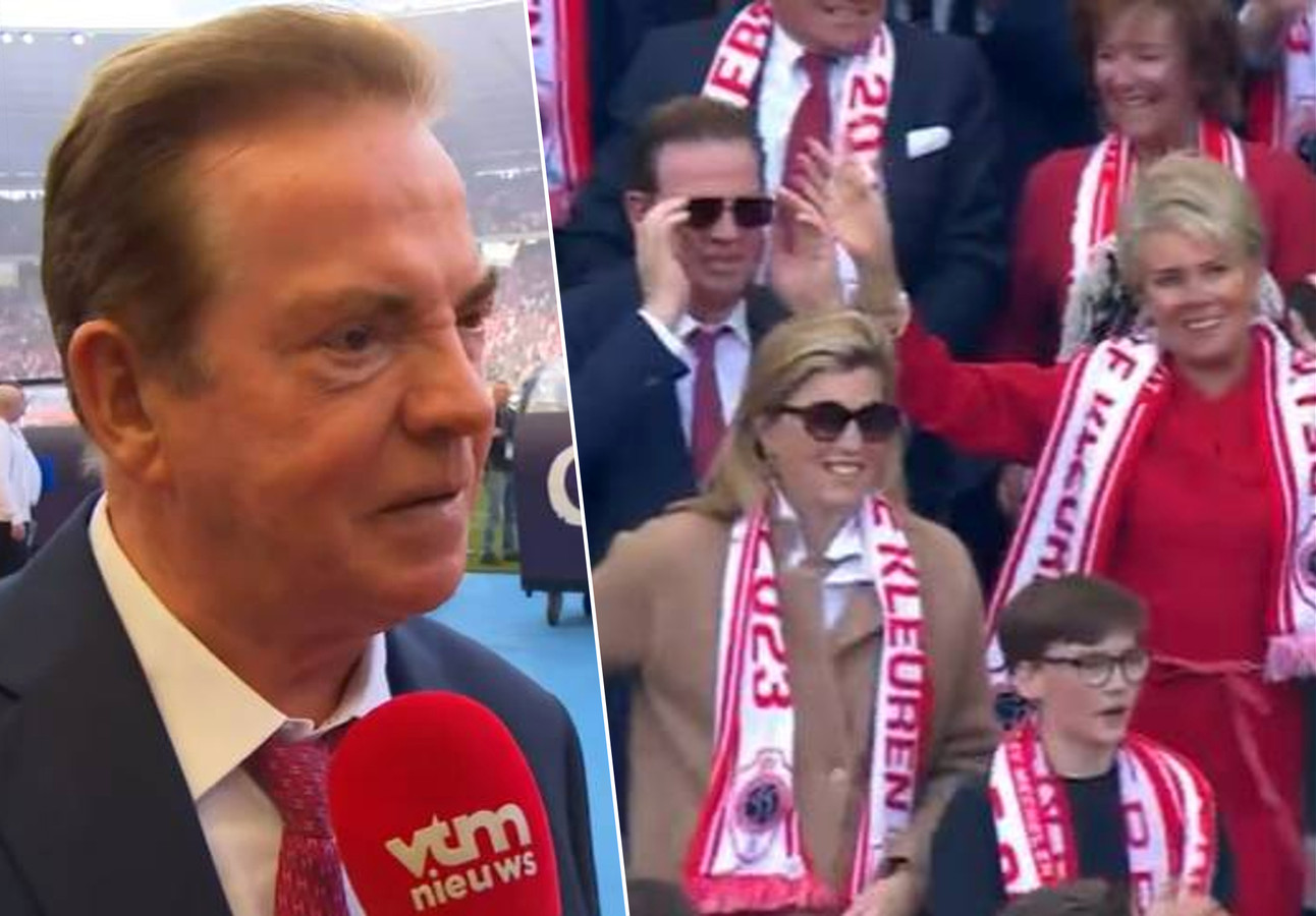 KIJK. Voorzitter Gheysens, die 02 dansend vierde met vrouw Ria, na