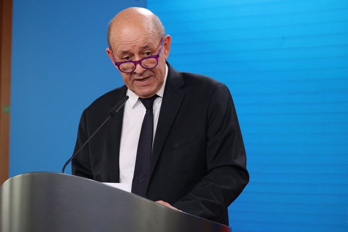 Jean-Yves Le Drian, ministre français des Affaires étrangères