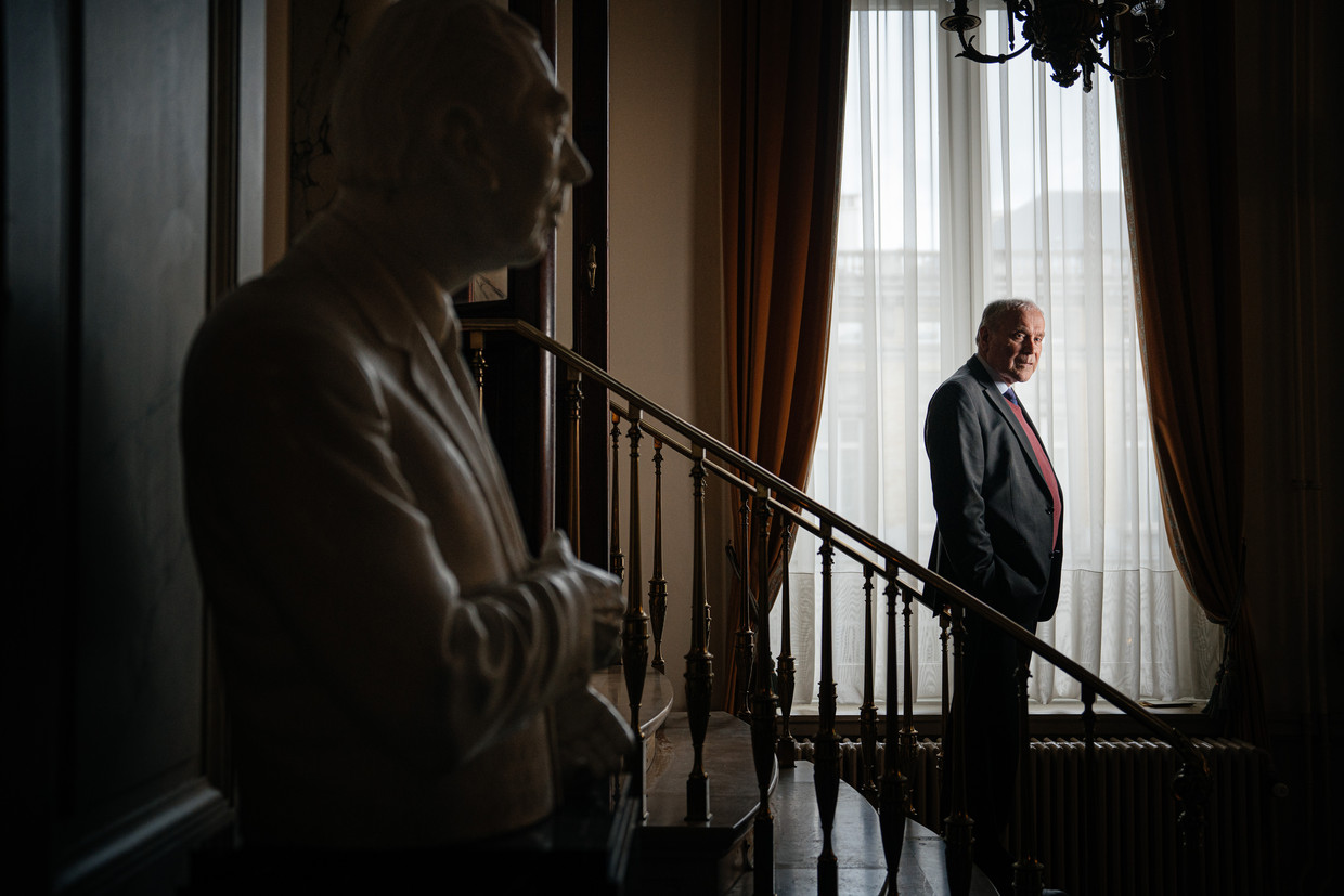 Eric Van Rompuy. ‘Ik was gecharmeerd door de charismatische Leo Tindemans toen die in 1974 premier werd. Ik was een Tindemans-boy.’ Beeld Wouter Van Vooren