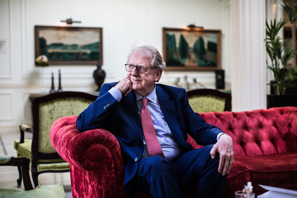 Georges Ugeux: ‘We moeten ons voorbereiden op een diepe recessie.’ Beeld Bas Bogaerts