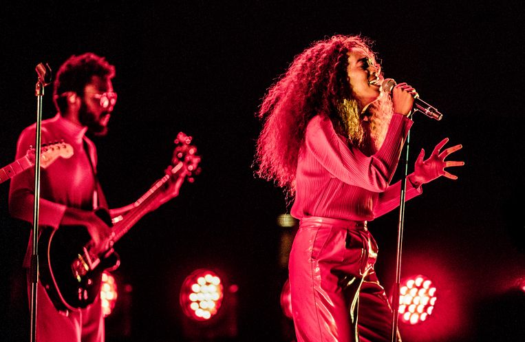 De Amerikaanse zangeres Solange op North Sea Jazz 2017. Beeld ANP Kippa