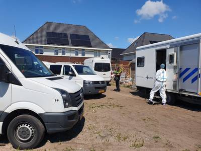 Schoolkinderen vormen maandag erehaag bij afscheid juf Gea Godwaldt