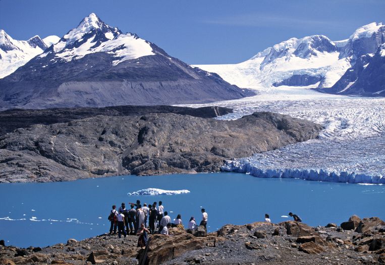 Upsalagletsjer in Argentinië. Beeld anp