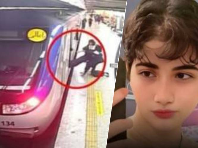 16-jarig Iraans meisje in coma na geweld door zedenpolitie: beelden tonen hoe ze bewusteloos uit metro wordt getild