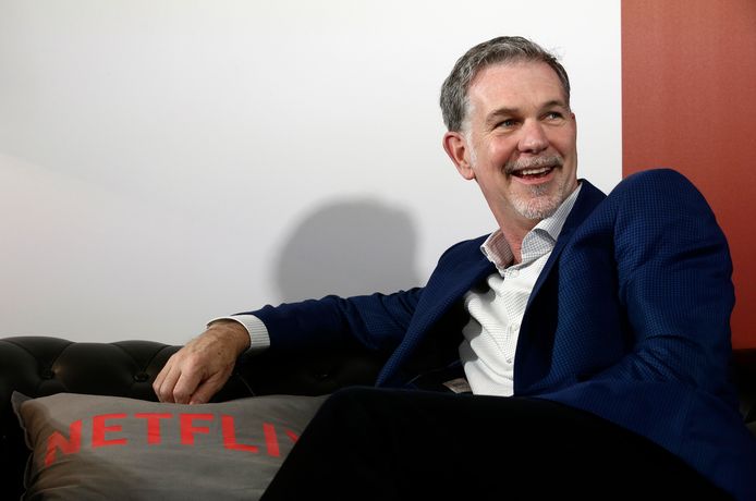Reed Hastings in een gesprek met 'Het Laatste Nieuws': “'s Nachts lig ik wakker van de toekomst van Netflix. We moeten voortdurend strijden om de beste films en de beste series in huis te hebben, zodat mensen voor ons blijven kiezen. Dat is zwaar.”
