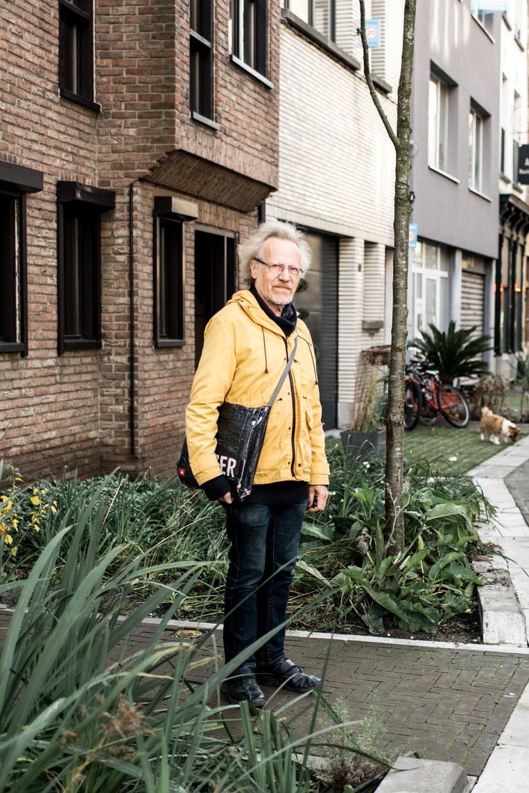 Jan Mertens weet: ‘Op sommige plaatsen in de stad kan een verzengende hitte ontstaan.’ Beeld Tine Schoemaker