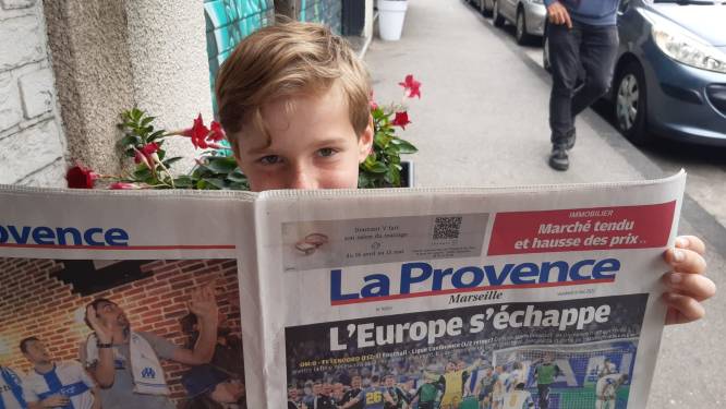 Feyenoord-fan Teun (10) miste het duel in Marseille, maar is wel bij de finale: ‘Geluk bij een ongeluk’